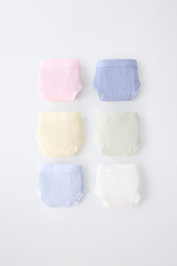 6-14 A?OS/ PACK SEIS BRAGUITAS CANAL? / Multicolor