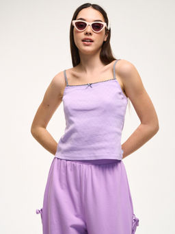 Майка лиловый CN25126V