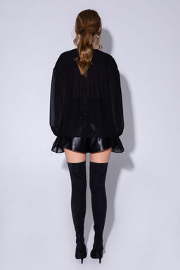 Блуза Pirs 4522 черный  фото 2