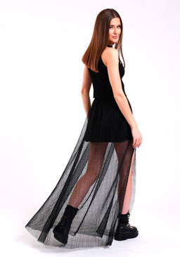 V8-018 юбка женская черный - Mozart фото 6