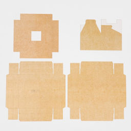 Коробка для цветов с вазой и PVC окнами складная Крафт, 16 х 23 х 16 см - Дарите счастье фото 3