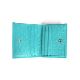 Портмоне женское Croco-ПР-905 натуральная кожа 2 отд, 8 карм, бирюза флотер (110) 264810  фото 3