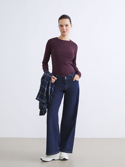 Bisiklet Yaka Kad?n Ti??rt