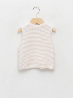 V Yaka Nak?? Detayl? Erkek Bebek Yelek - Waikiki фото 2