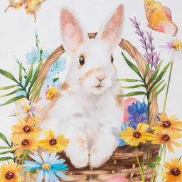 Полотенце Зайчики 40х73 см, 100% хл, саржа 190 гр/м2 - Этель фото 11