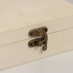 Шкатулка для росписи дерево «Прямоугольная», замок крючок, 15×10×5 см