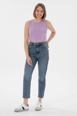 Kad_n Lila Basic Ti__rt Sepette S_rpriz _ndirim - U.s. polo assn фото 4