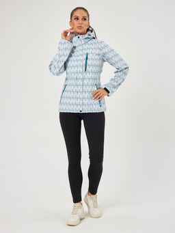 Женская куртка Azimuth 8169_41 Белый  фото 12