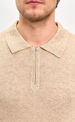 Футболка лен F111-07LN l.beige - Fine joyce фото 4