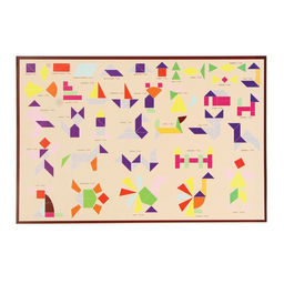 Развивающая доска «Сложи квадрат» 3 уровень сложности