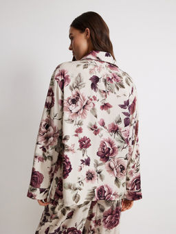 Infinity / Женская домашняя блуза с цветочным принтом Milena - Infinity Lingerie фото 2