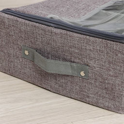 Короб для хранения обуви «Рон», 58×30×15 см, коричневый