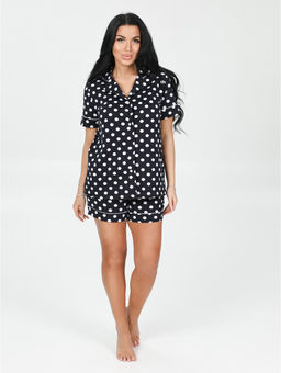 Нимфа пижама женская (горох)