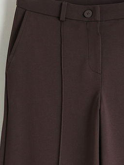 Y?ksek Bel Geni? Pa?a Kad?n Pantolon