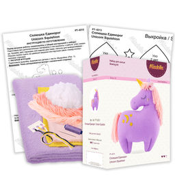 Набор для шитья Miadolla PT-0213 Сплюшка Единорог СК/Уценка