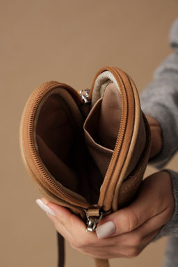 Сумка кожаная Azaro 30832 капучино