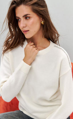 Джемпер P522-15100 milk - Primm фото 3