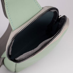 Сумка через плечо ROAR Динозавр на молнии, цвет мятный - NAZAMOK KIDS фото 6