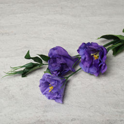 Цветок искусственный Эустома 80 см / C-80 /уп 100/800/ - Галеонтрейд фото 4