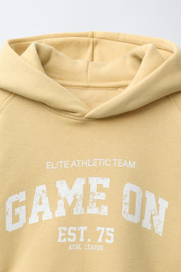 SLOGAN PRINT HOODIE - Zara фото 3