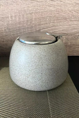 Ф19-039E Сахарница : 450мл, серый (36)