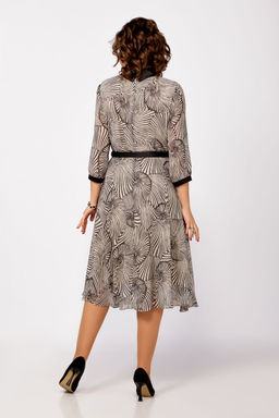 Платье Swallow 804 слоновая кость/принт ракушки - Romanovich style фото 9