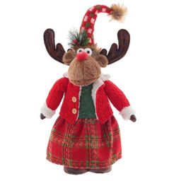 Игрушка набивная "Олень", L27 W16 H76/42 см, 2в.