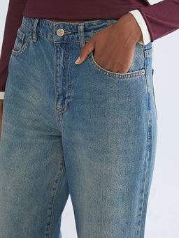 Baggy Fit Kad?n Jean Pantolon