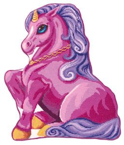 Набор для вышивания PANNA PD-7143 Подушка Мой единорог 38 х 44 см