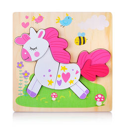Пазл-вкладыш "Единорожка"