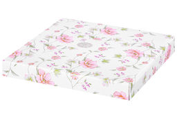 Тарелка д/фарш. яиц 24*24*2,5 см "ХВ Диана" фарфор, NEW BONE CHINA