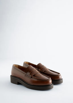Chunky Leather Loafers - H&m фото 4