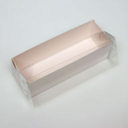 Цена за 5 шт. Коробка для макарун, белая 16.5×5.5×5.5 см