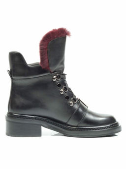 01-H001-3637-N380K BLACK Ботинки демисезонные женские (натуральная кожа, байка) - No name фото 10