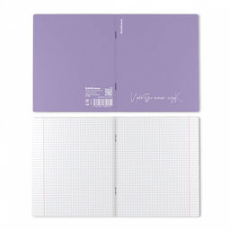 Цена за 6 шт. Тетрадь общая ученическая с пластиковой обложкой на скобе ErichKrause Pastel ассорти, Иностранный язык, 48 листов, клетка  фото 5