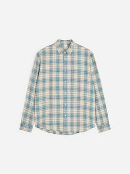 Camisa de franela de corte regular