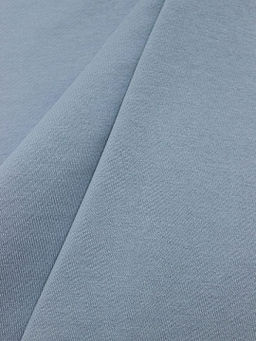 Футер-петля диагональ 3-х нит. цв.Серо-голубой, ш.1.8м, Пенье, хлопок-65%, п/э-35%, 340гр/м.кв - Купава фото 4