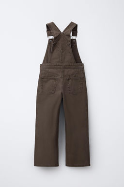 LONG DENIM DUNGAREES - Zara фото 12