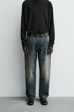 STRAIGHT-LEG JEANS - Zara фото 2