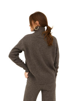 Свитер из пуха яка 5138 меланж