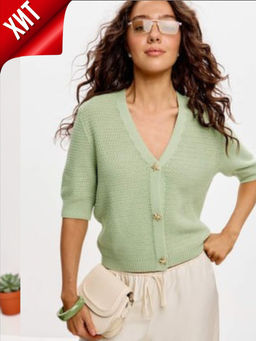 Кардиган P612-15005 olive