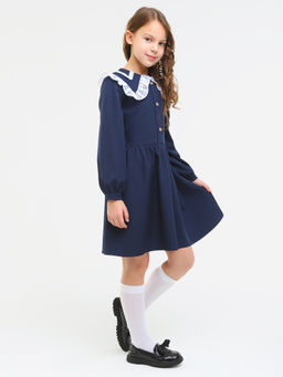 Платье для девочек - Синий мир фото 4