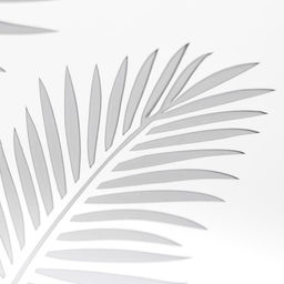 Пластиковый трафарет для творчества «Листья», шаблон, 24×16 см