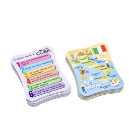 Игра-викторина Умная Сова СТРАНЫ МИРА 2, BOX 21x3x20