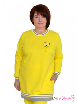 Туника Модель №874 размеры 44-84 - Plusmoda фото 5