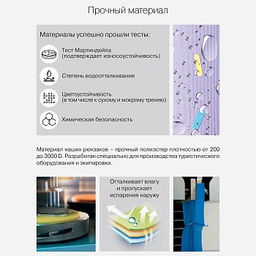 RAm-384-3 Рюкзак школьный с обвесом и мешком для обуви