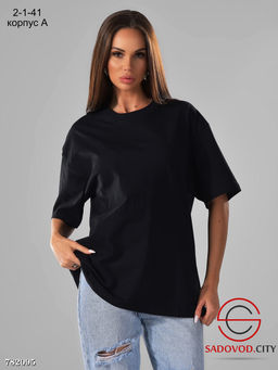 Женская футболка базовая однотонная - Bruno фото 4