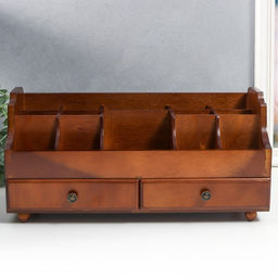 Шкатулка дерево для украшений и косметики 2 ящика белая 35х16,5х17 см - Simaland фото 9