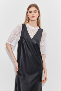 Платье из экокожи - Mollis фото 3