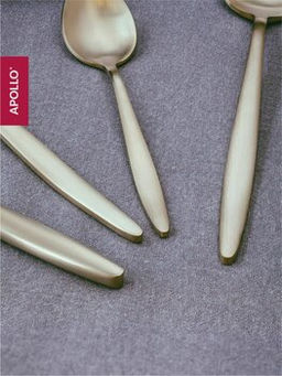 Набор столовых приборов APOLLO "Lungo matt Сhampagne" 16 пр.